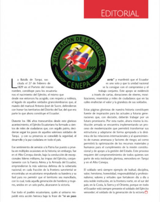 Revista Ejército Nacional 197